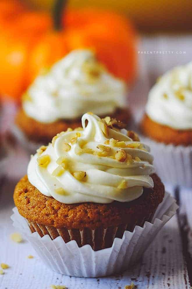 Pumpkin Cream Cheese Muffins - The Gunny Sack