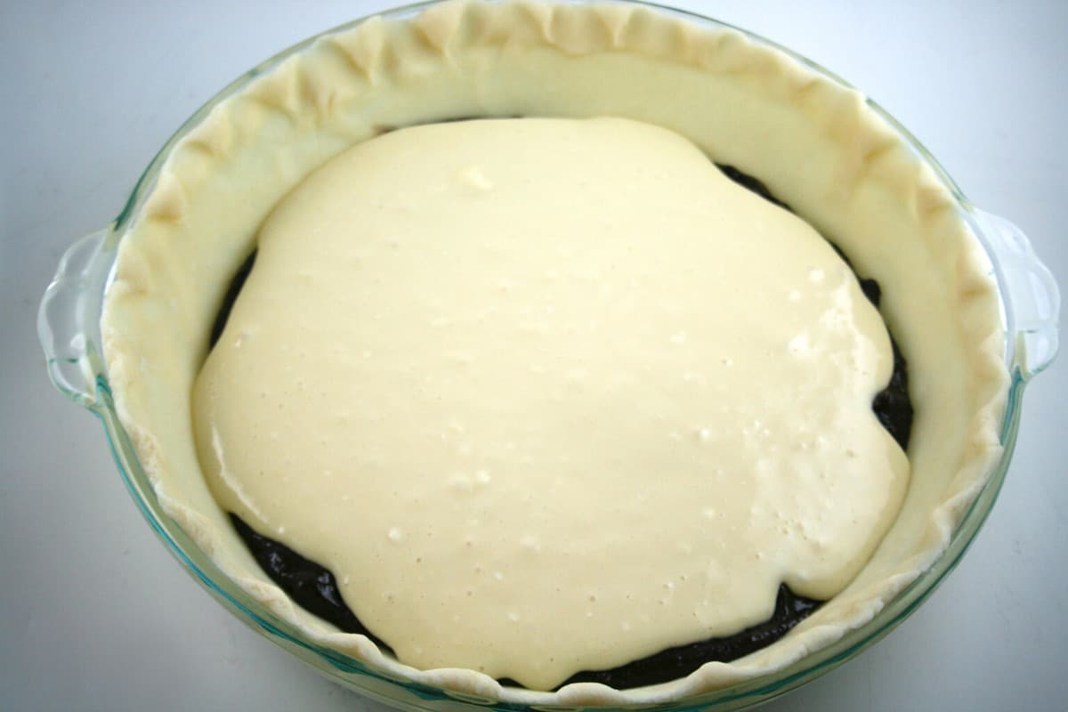 Cream Cheese Brownie Pie Mom Loves Baking