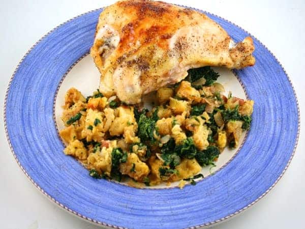 Baked-Chicken-And-Spinach-Stuffing-Recipe