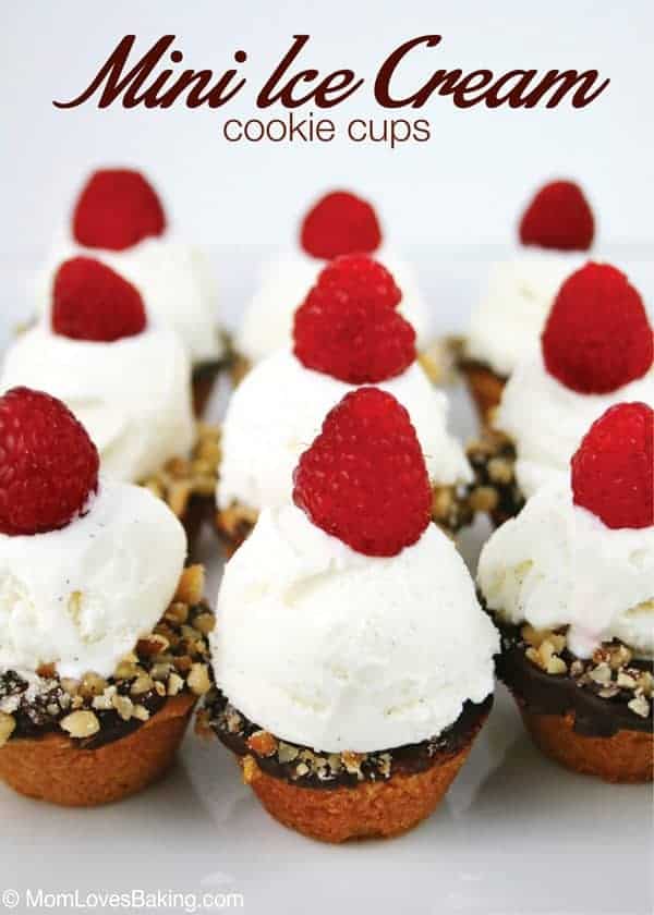 Mini-Ice-Cream-Cookie-Cups-Recipe
