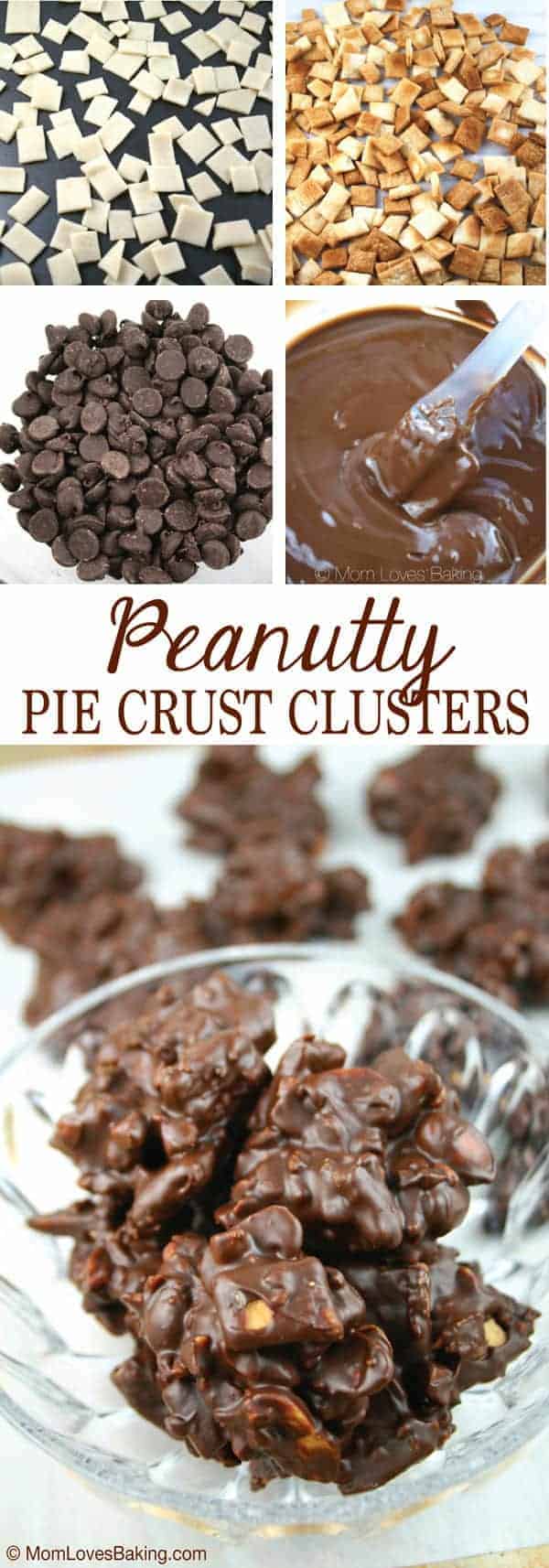 Peanutty Pie Crust Clusters