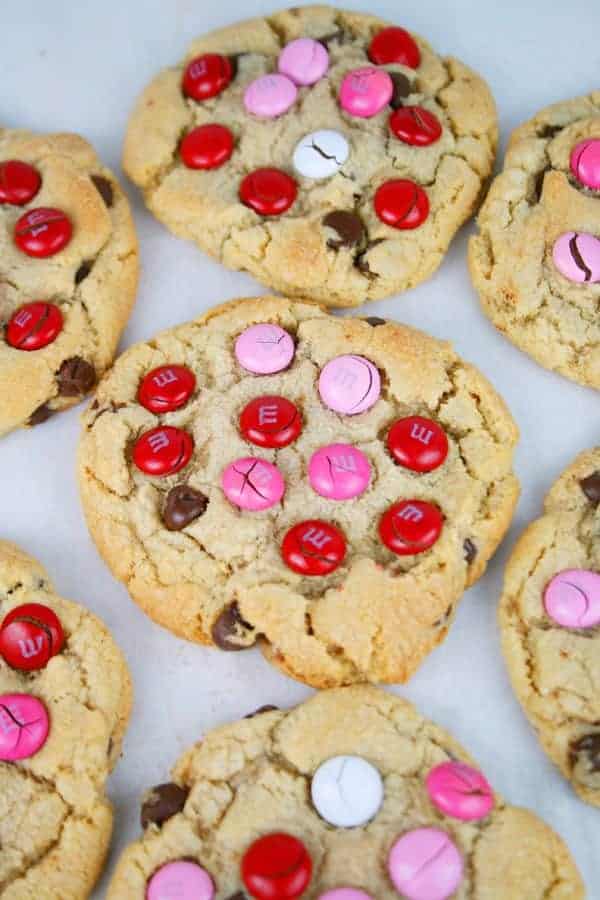 Brown Butter M&M Cookies - KJ and Company