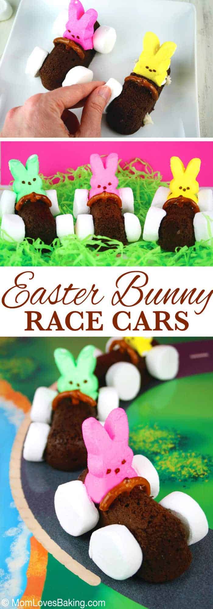 Easter Bunny Racecars