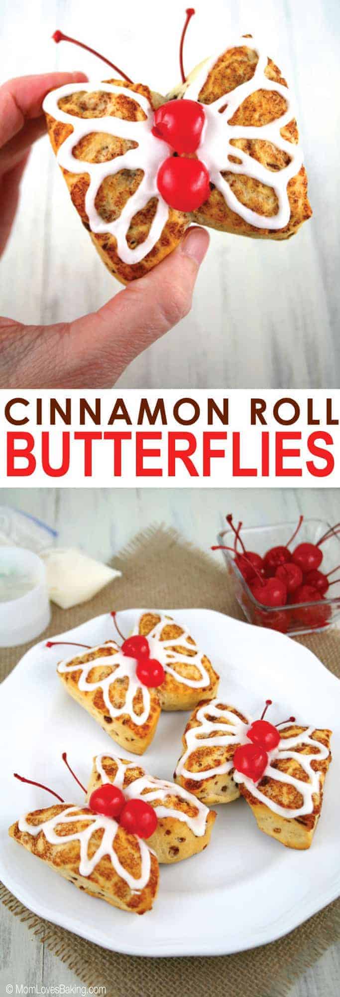 Cinnamon Roll Butterflies