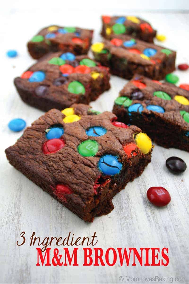 3-Ingredient-M&M-Brownies-2