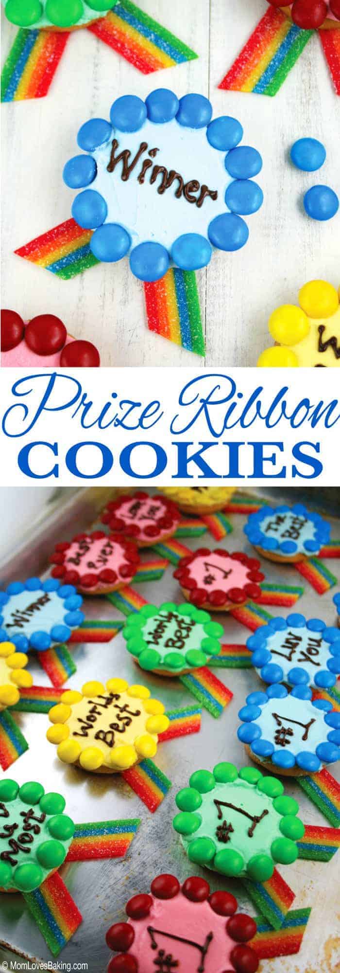 Prize Ribbon Cookies