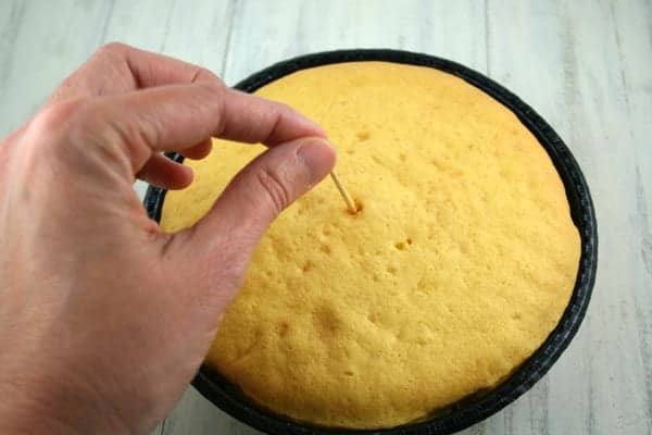 Easy Cake baked in the oven