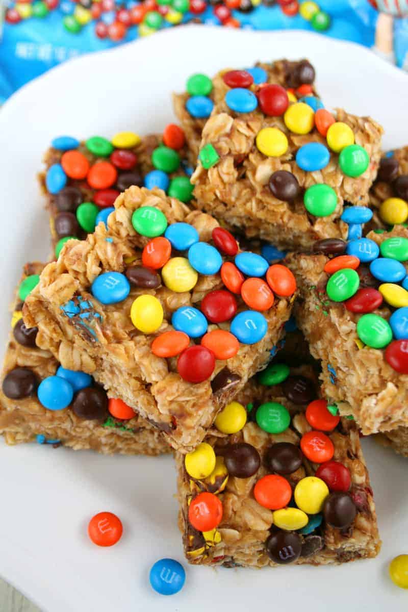 Peanut-Butter-M&M-Oat-Bars-8