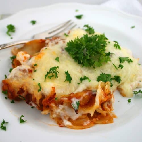 Turkey Sausage Lasagna Mom Loves Baking