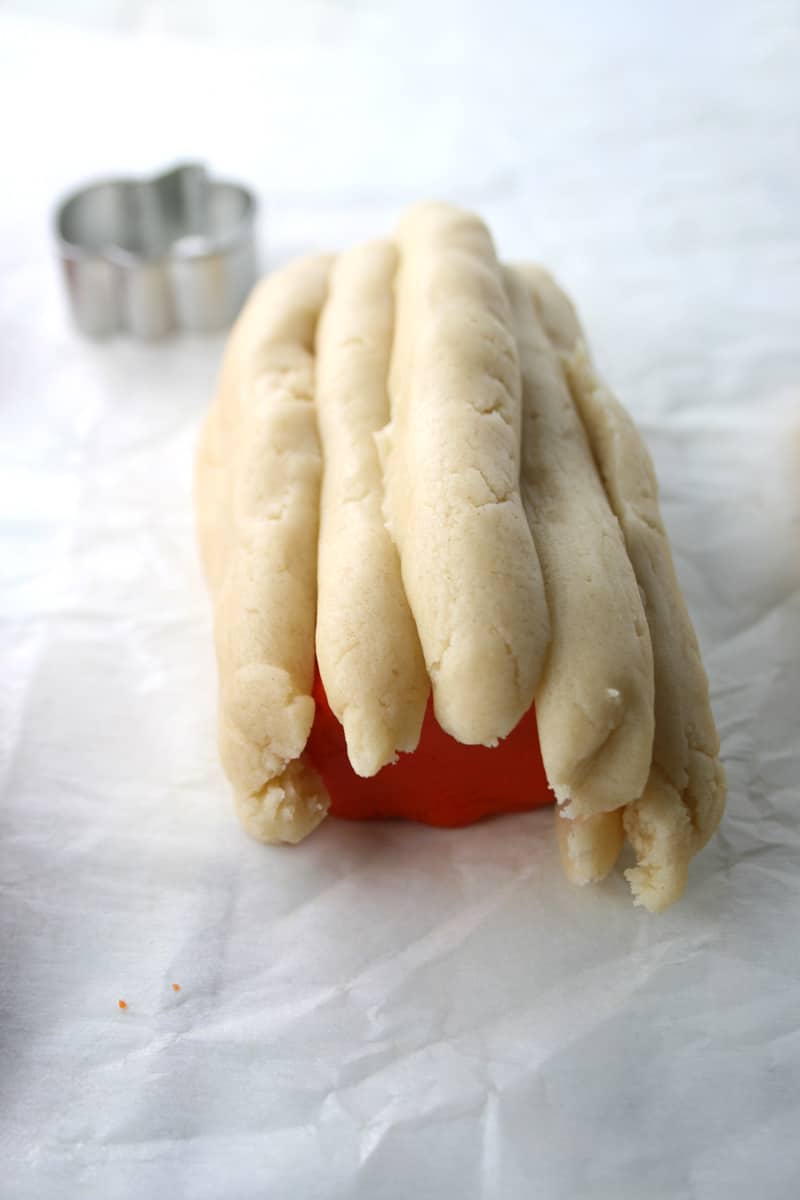 Dough-strips