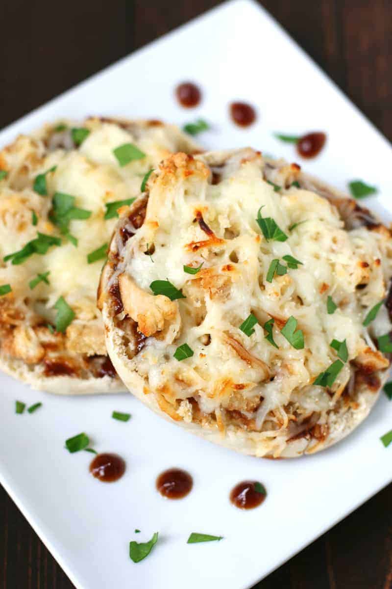 BBQ-Chicken-Mini-Pizzas