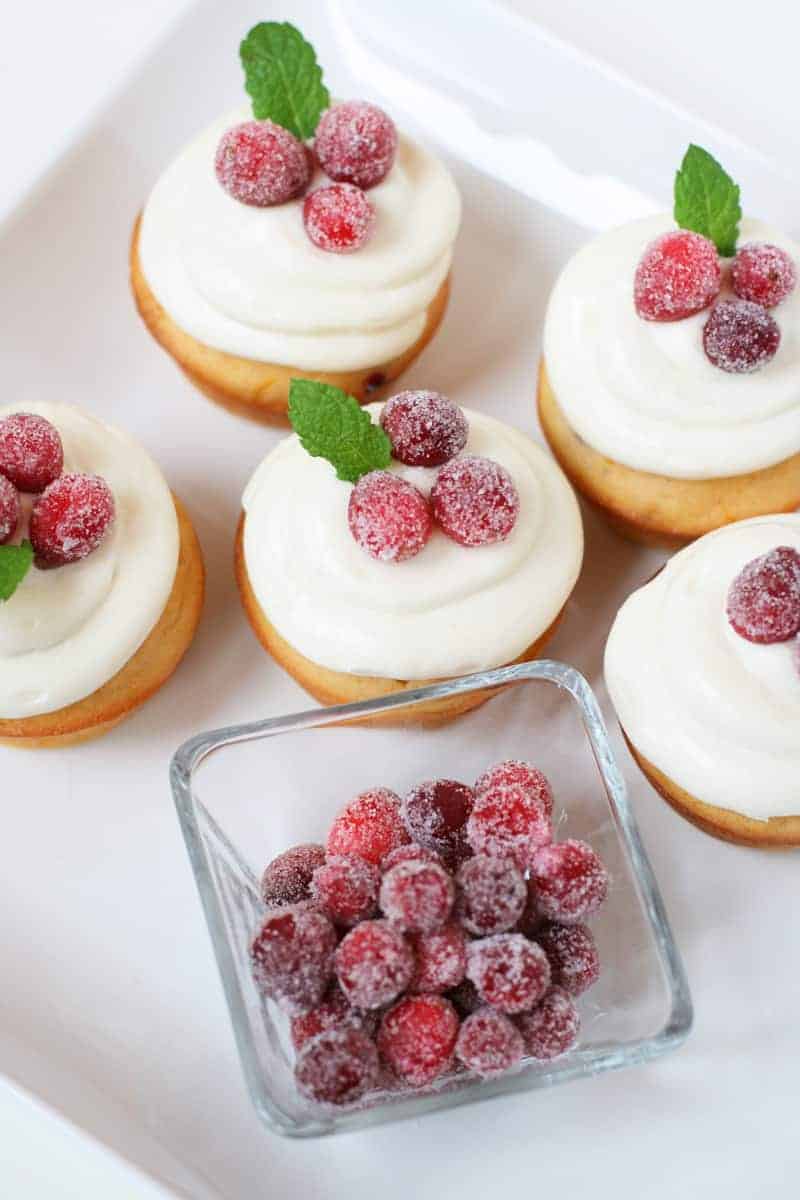 Cranberry Orange Cupcakes