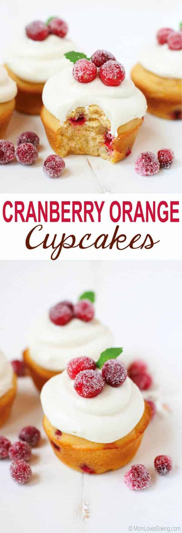 Cranberry Orange Cupcakes