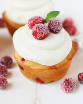 Cranberry Orange Cupcakes