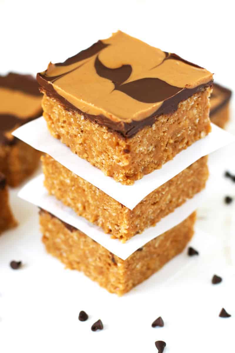 Honey Peanut Butter Cereal Bars