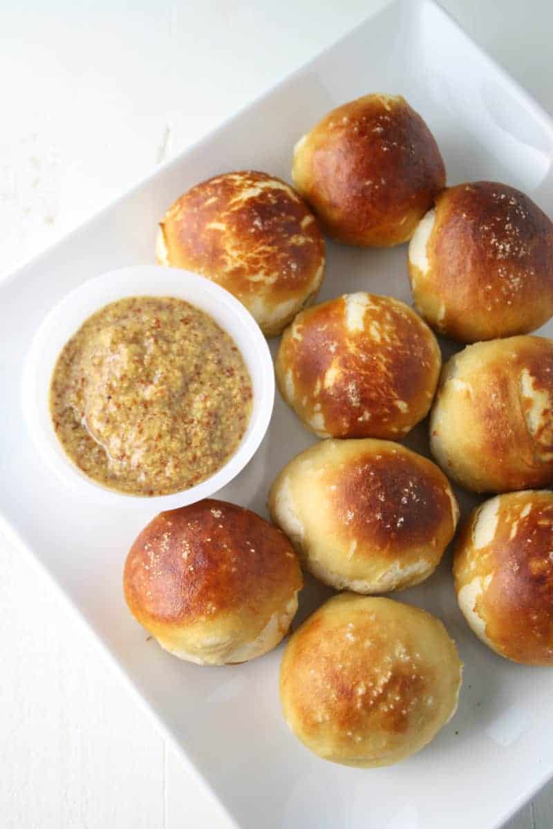 Sausage Pretzel Bites