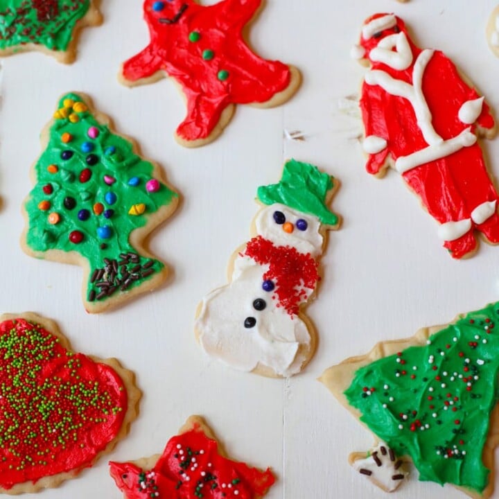 Best ever Christmas cut out sugar cookies
