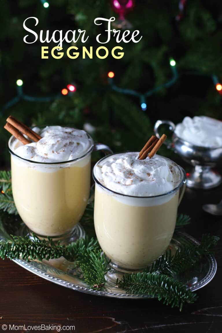 Sugar Free Eggnog Mom Loves Baking