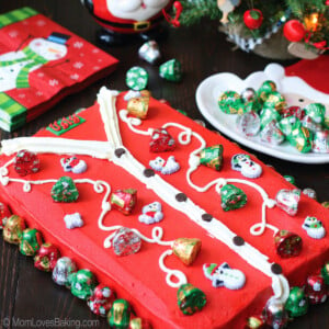 The cutest ugly Christmas sweater cake that you have ever seen!
