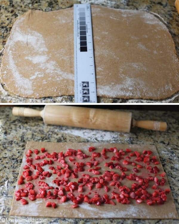 Strawberry and Dark Chocolate Sweet Rolls