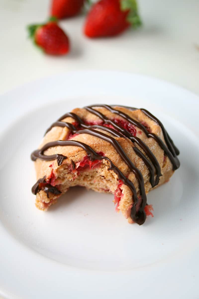 Strawberry and Dark Chocolate Sweet Rolls