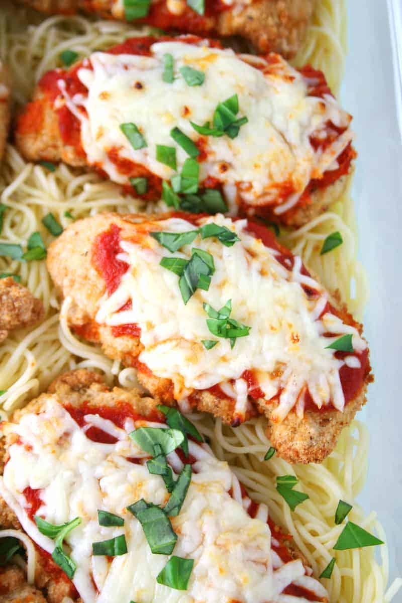 Easy Chicken Parm Mom Loves Baking