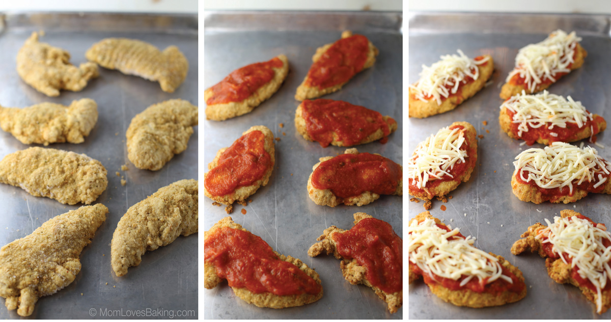 How to make easy chicken parmesan.