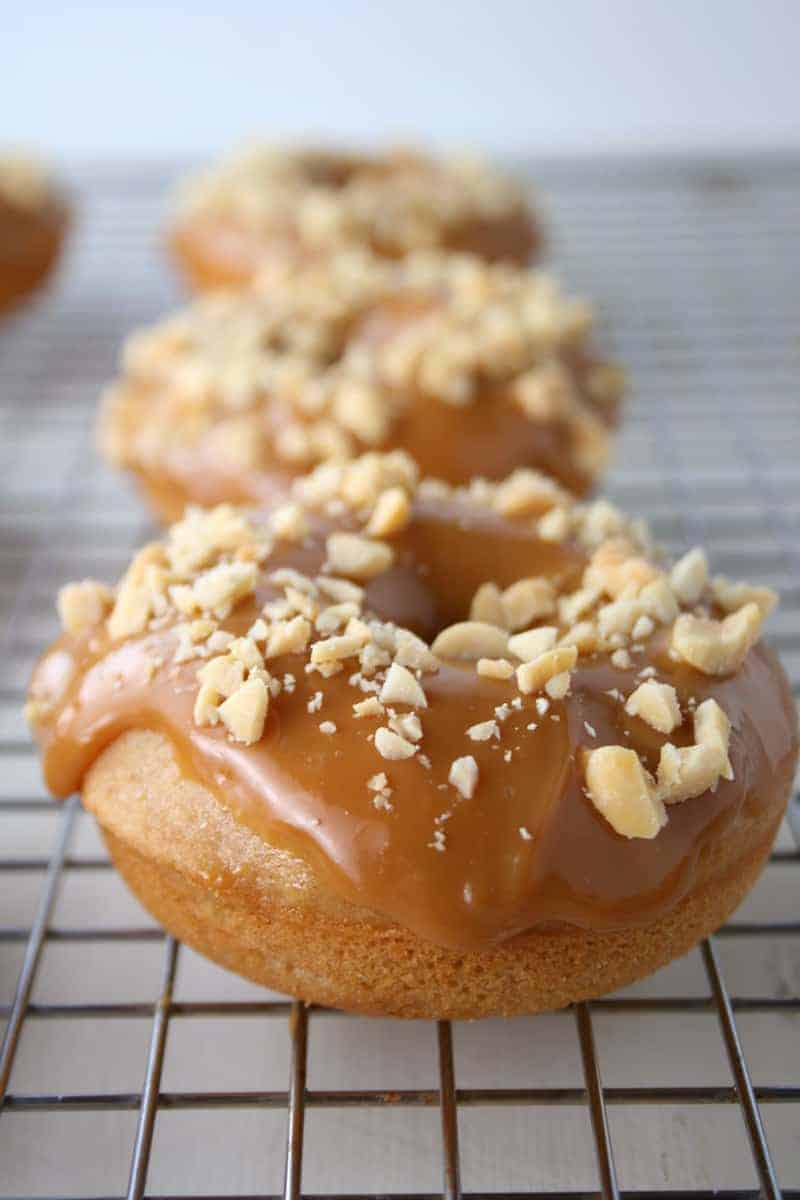 Caramel Apple Donuts