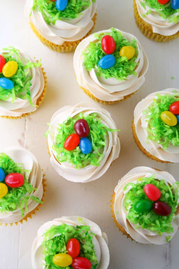 Easter Egg Cupcakes