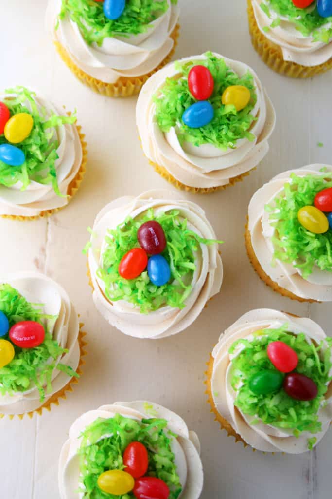 Easter Egg Cupcakes