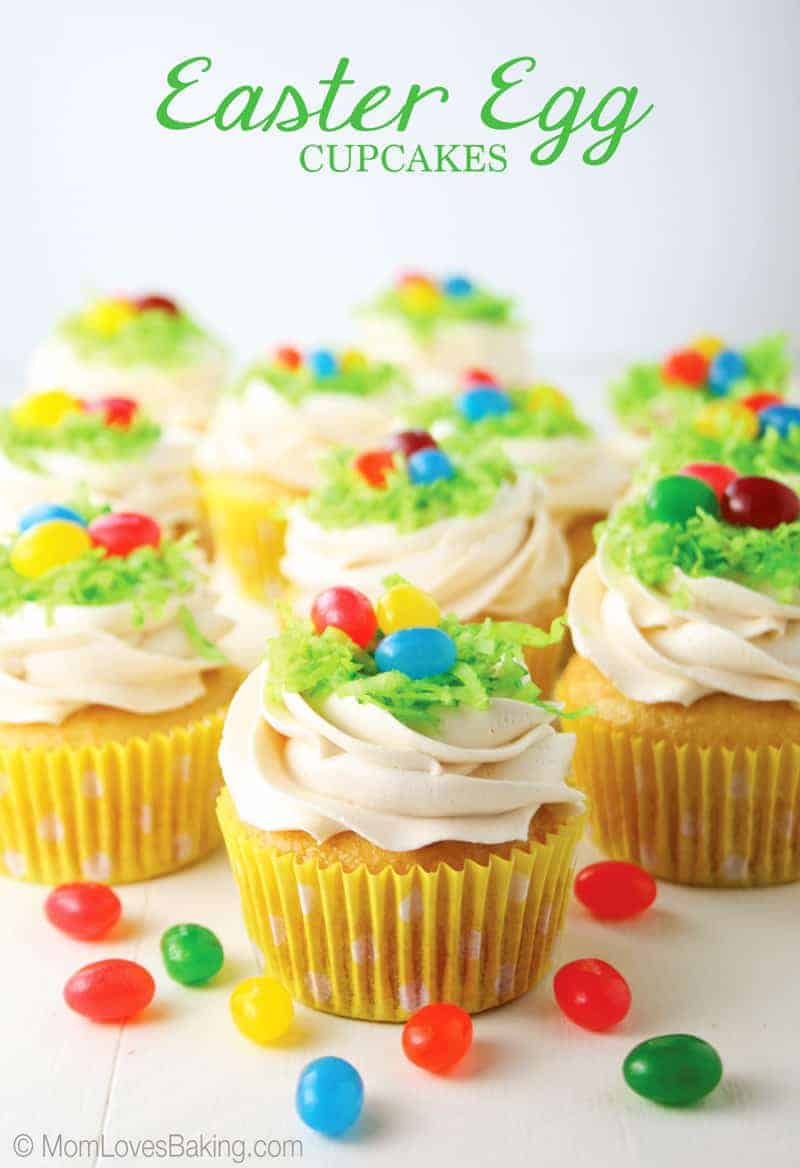 Easter Egg Cupcakes Mom Loves Baking