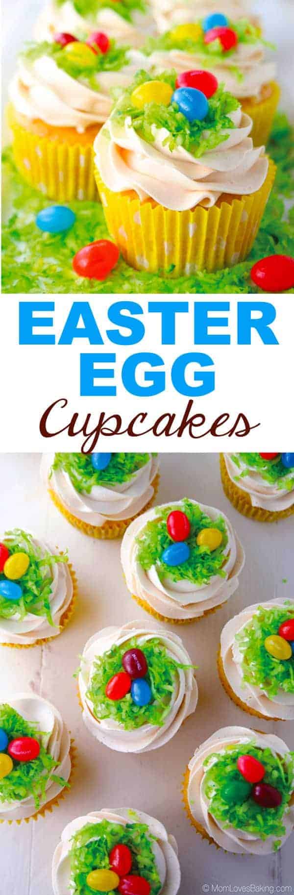 Easter Egg Cupcakes