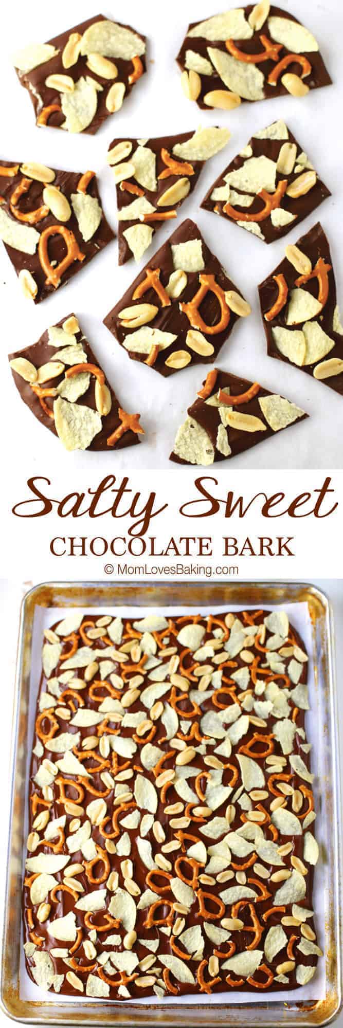 Salty Sweet Chocolate Bark