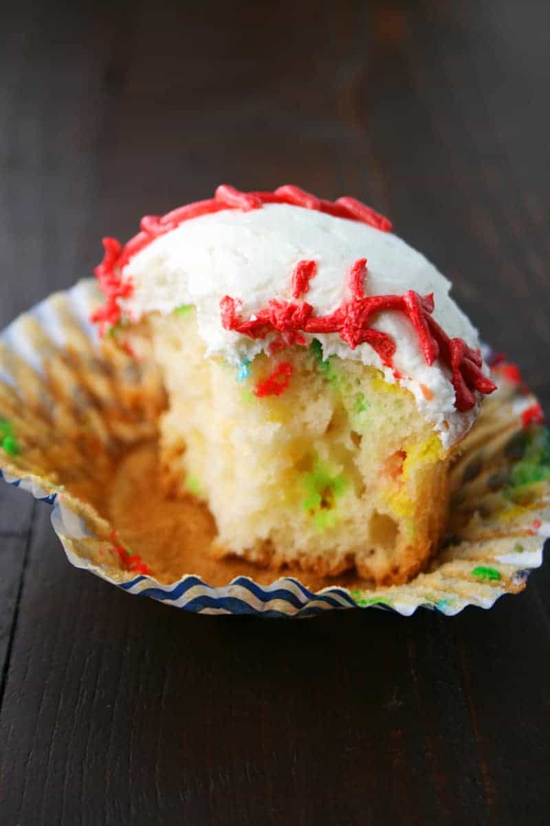 Baseball Cupcakes