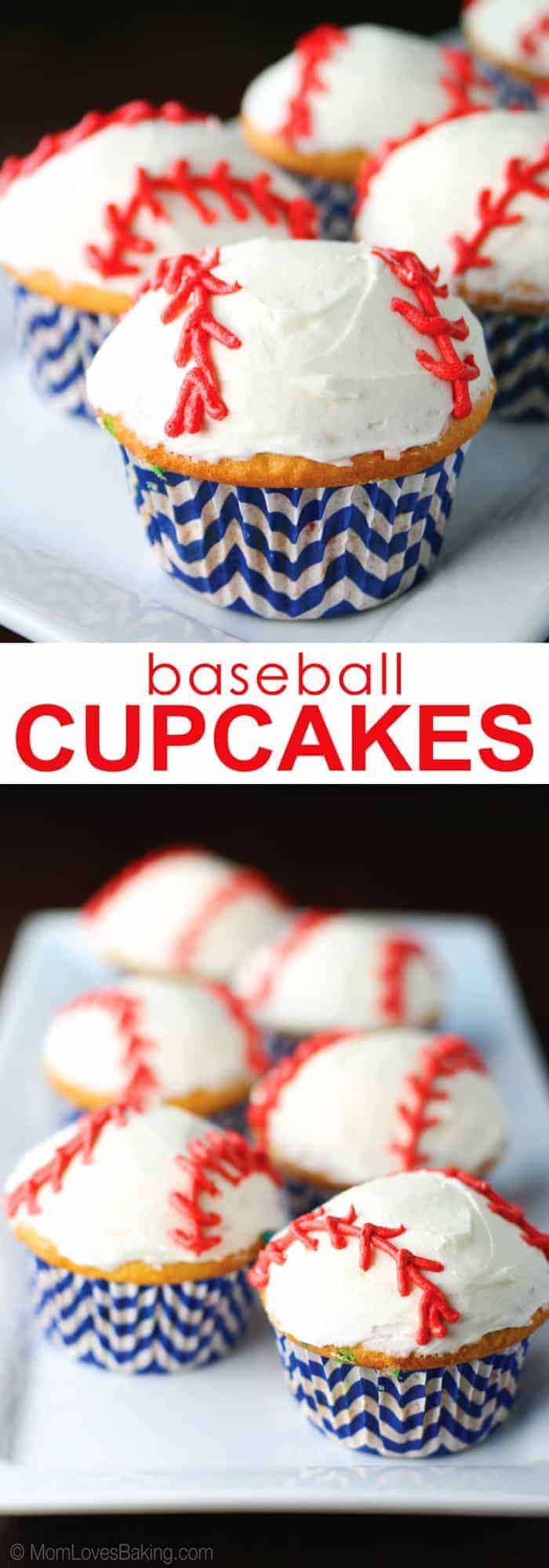 Baseball Cupcakes