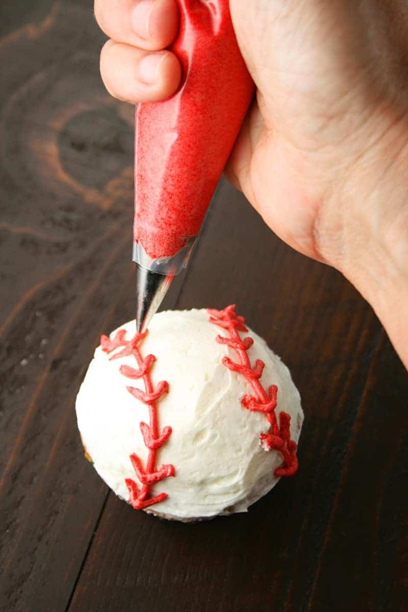 Baseball Cupcakes