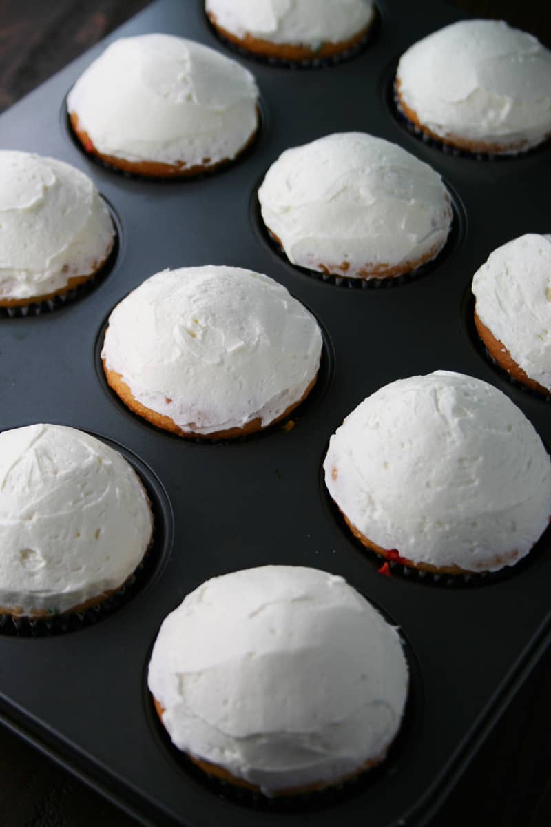 Baseball Cupcakes