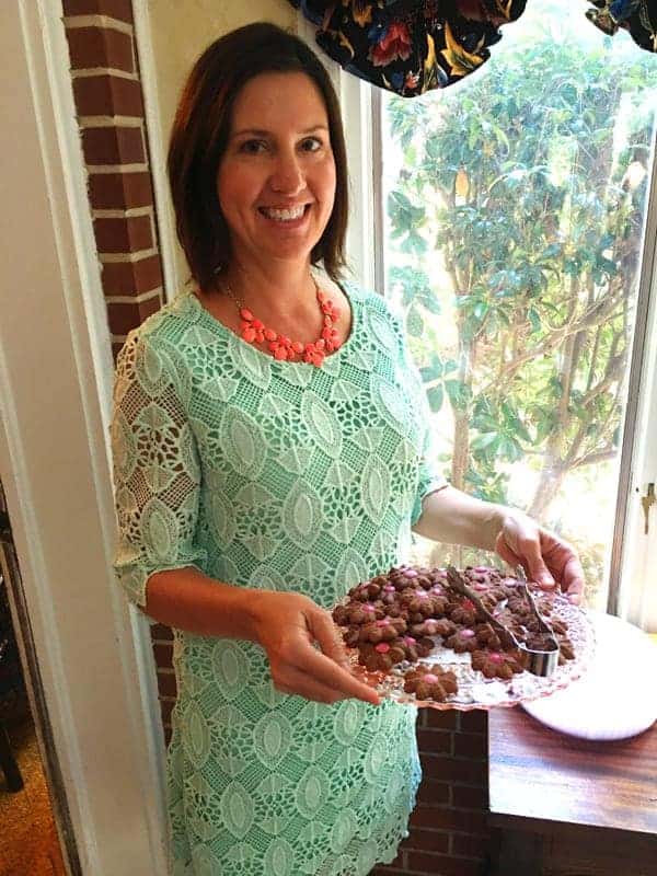 Chocolate Spritz Cookies