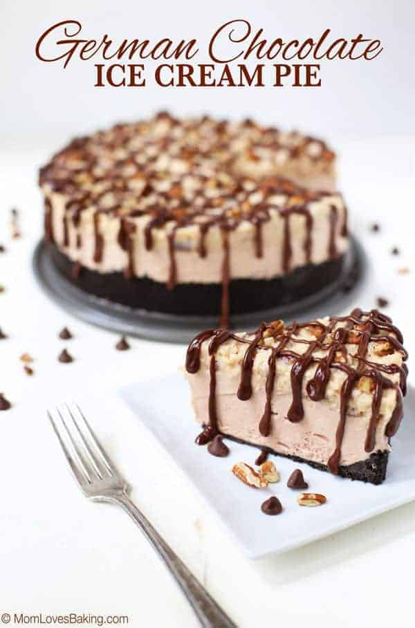 German Chocolate Ice Cream Cake