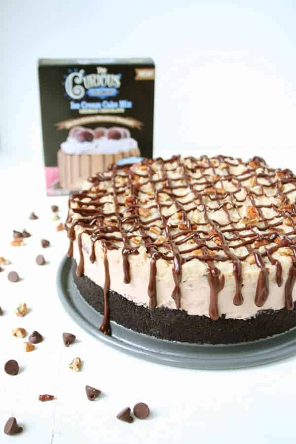 German Chocolate Ice Cream Cake