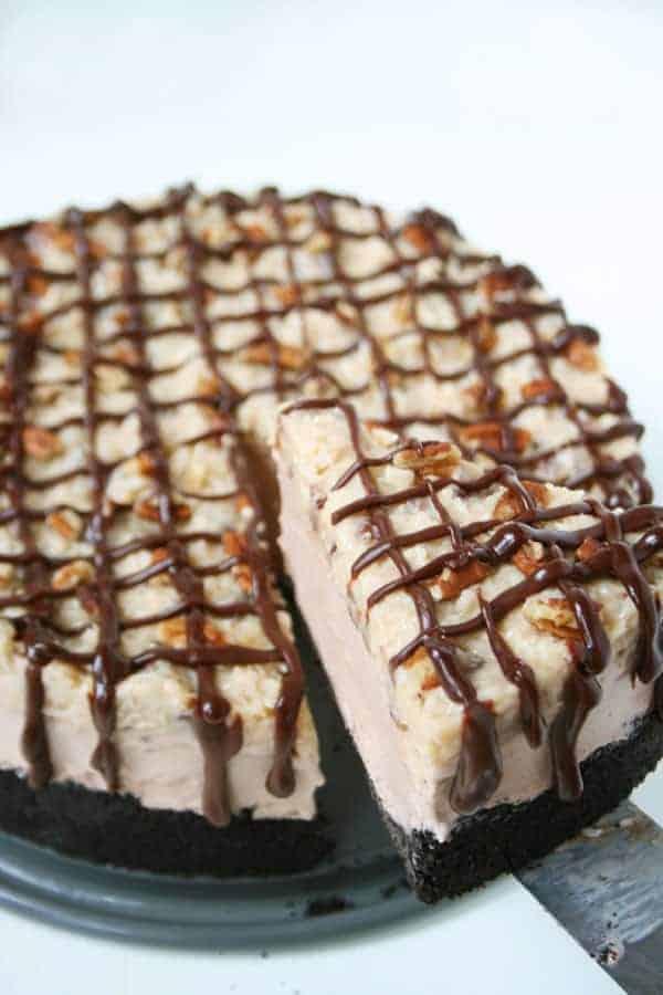 German Chocolate Ice Cream Cake