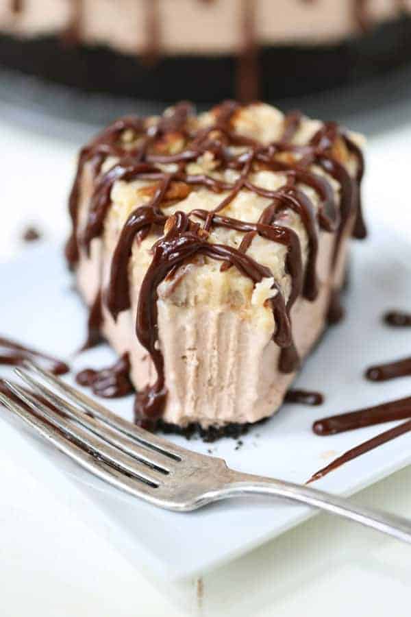 German Chocolate Ice Cream Cake