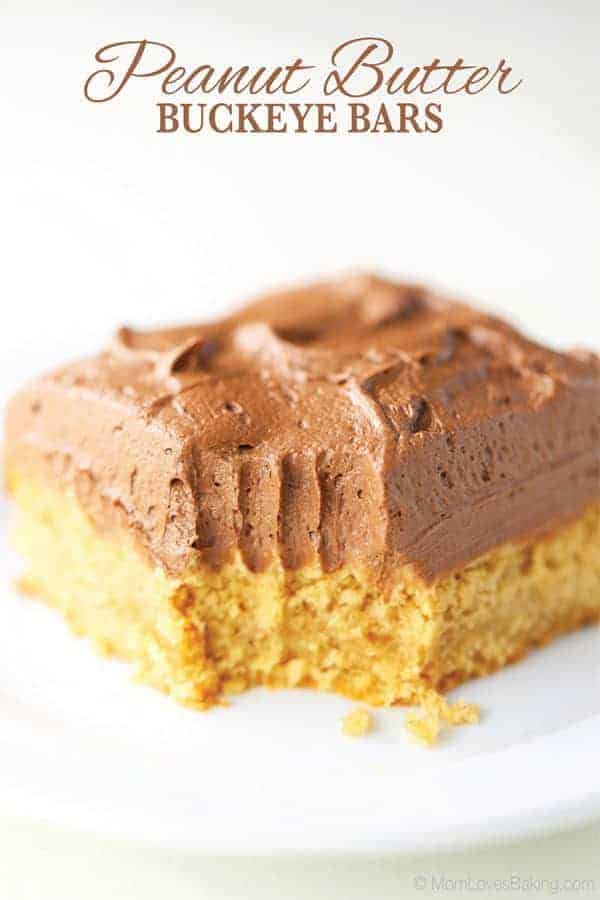 Peanut Butter Buckeye Bars