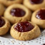 Peanut Butter and Jelly Thumbprints