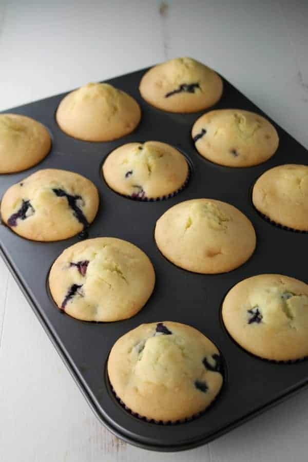 Gluten Free Blueberry Muffins