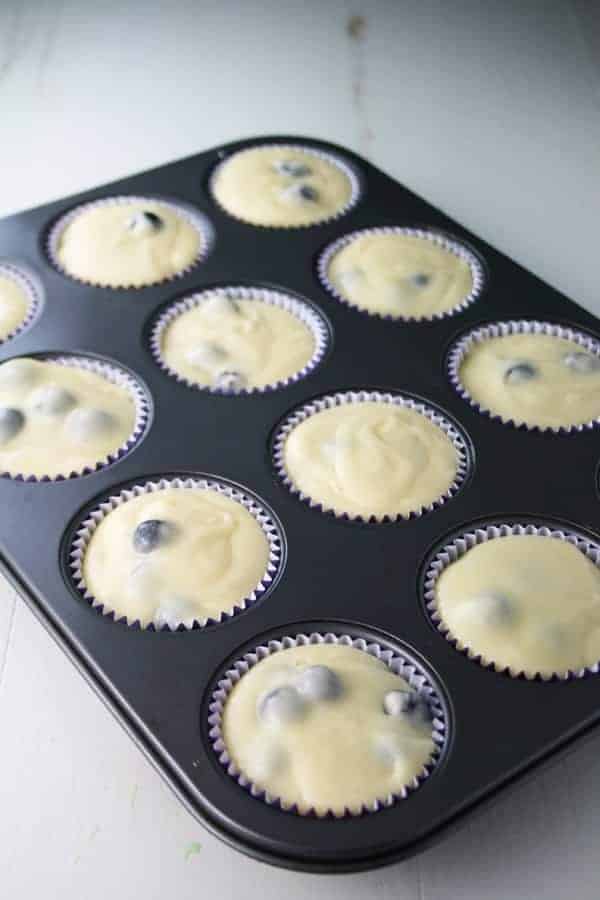 Gluten Free Blueberry Muffins