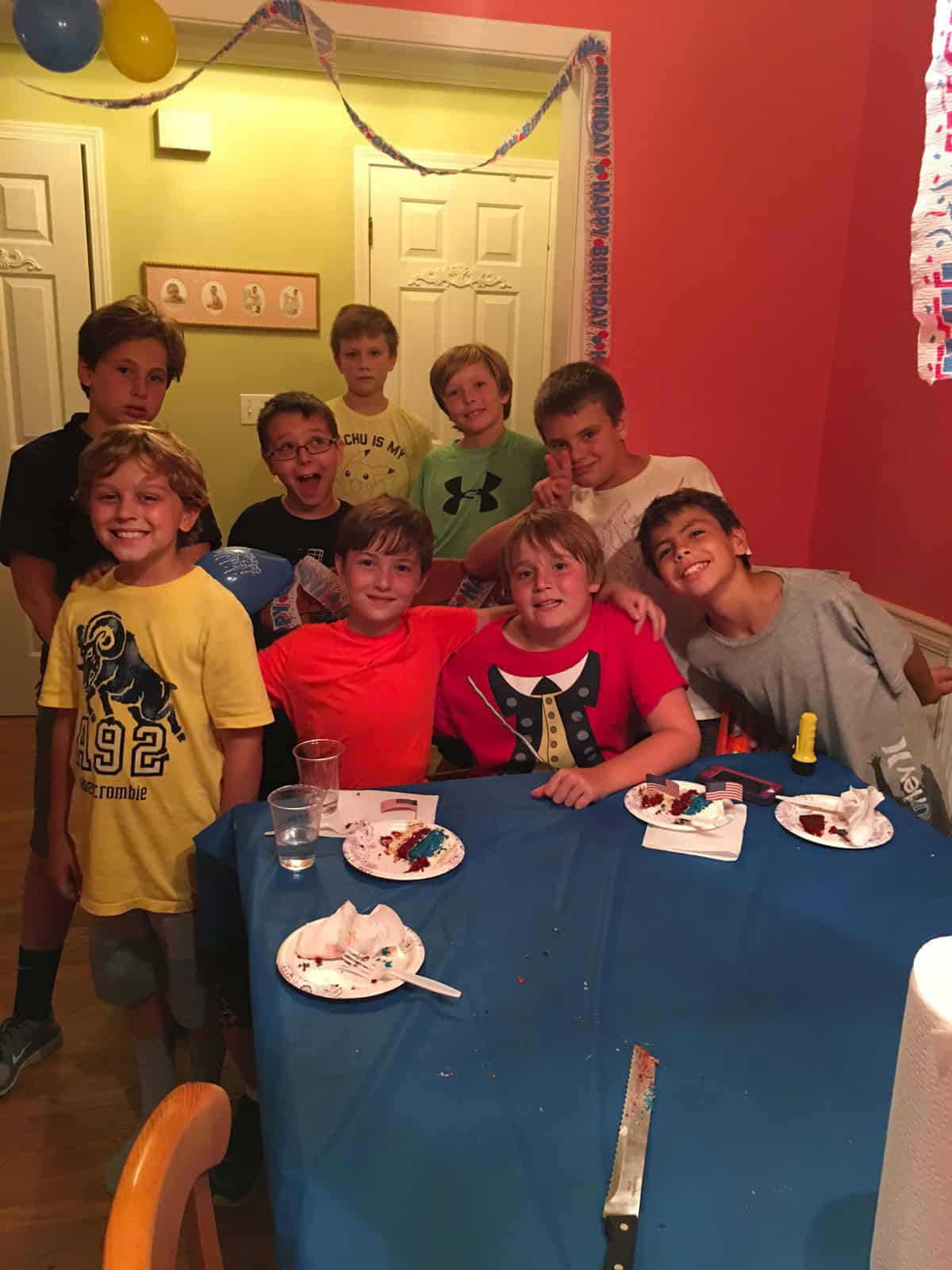Birthday party pic.