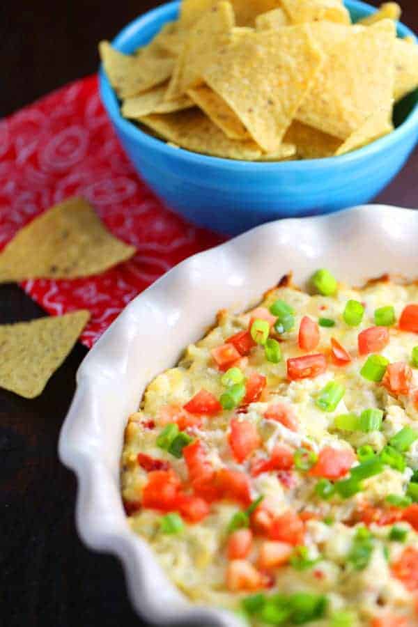 Hot Feta Artichoke Dip