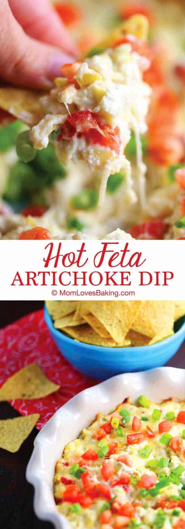 Hot Feta Artichoke Dip