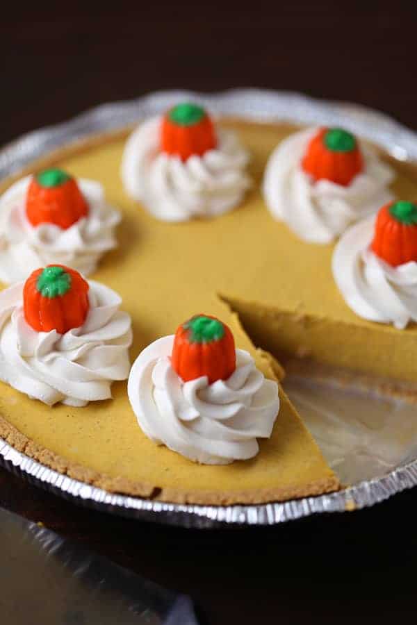 Gluten Free Dairy Free Pumpkin Cheesecake